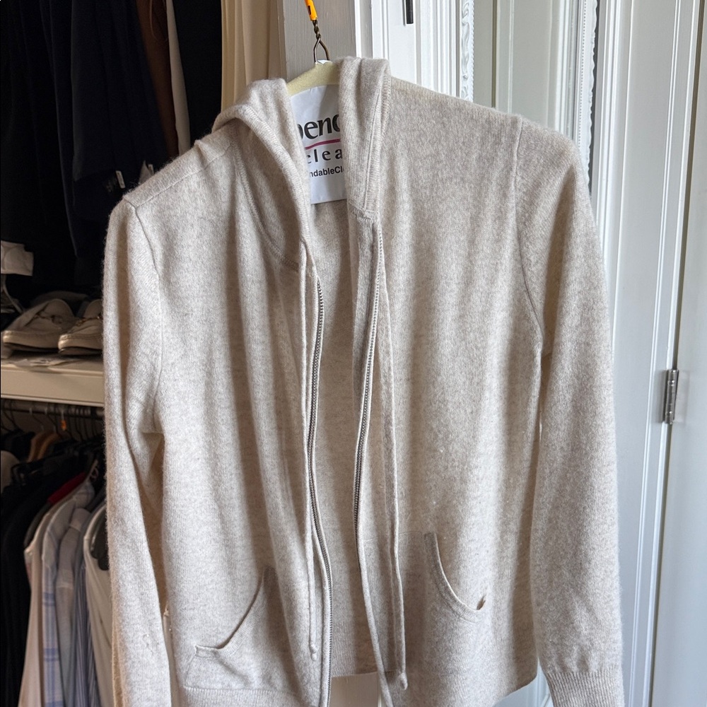 Aqua Cashmere Cream Sweater
